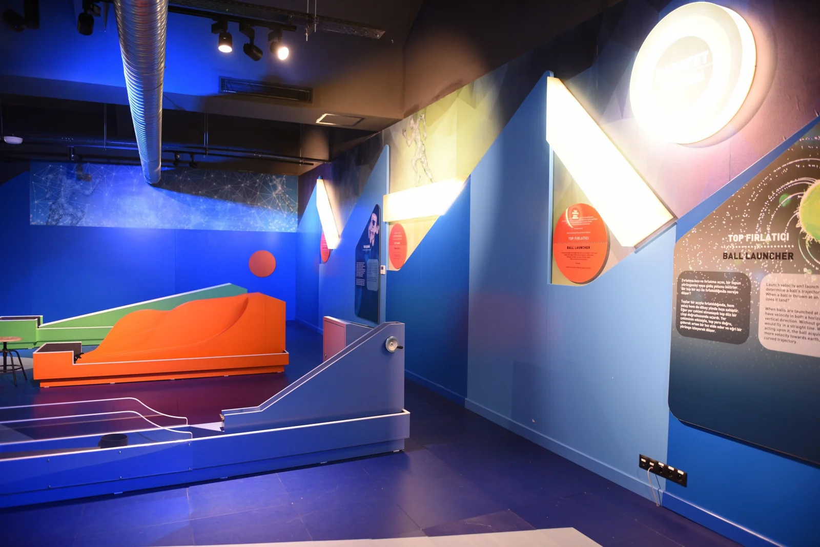 Interactive science exhibit at Antalya Science Center in DokumaPark, Kepez