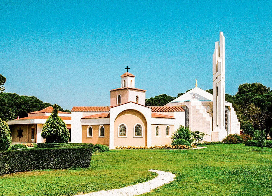 Church and chapel buildings in Kadriye's Garden of Tolerance