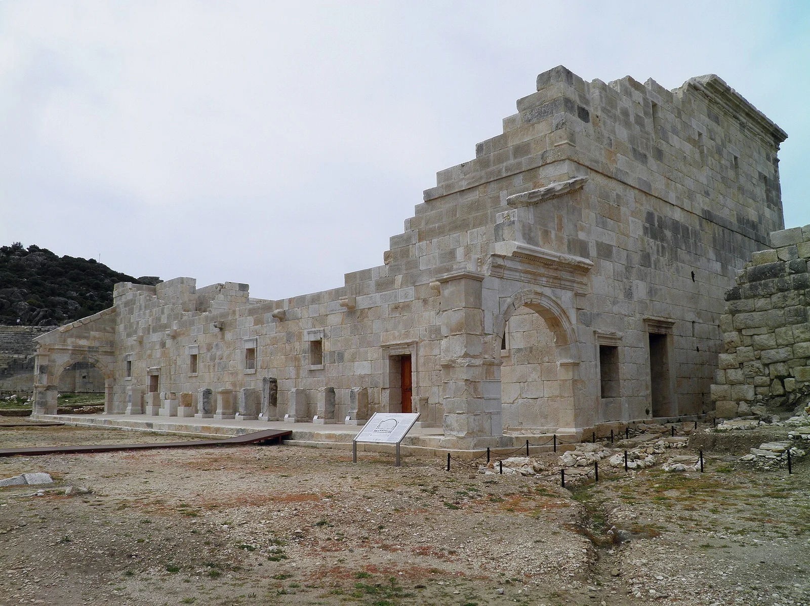Restored Lycian League Council Chamber at Patara